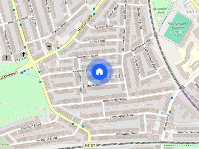 Apartment for rent in Earlsdon, Coventry