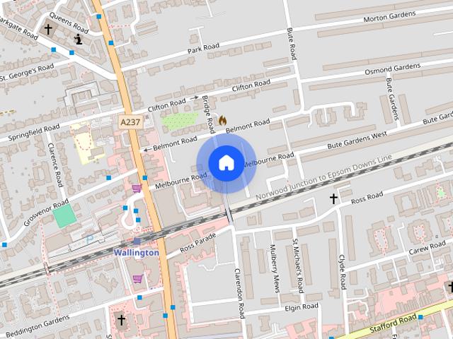 House for rent in Wallington, Greater London