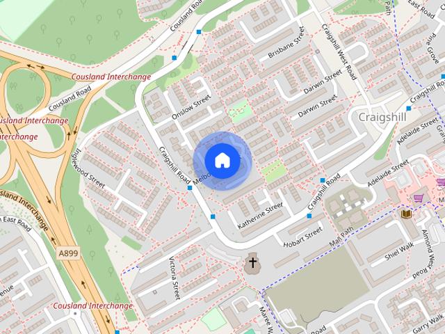 Apartment for rent in Dedridge, Scotland