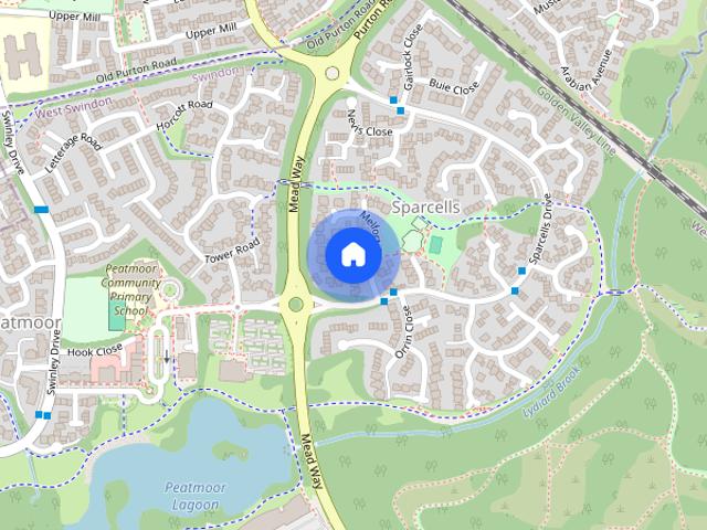 House for rent in Sparcells, Swindon