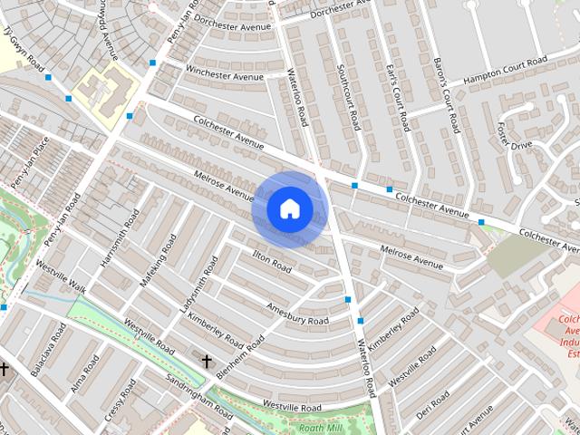 House for rent in Penylan, Falcon Lodge