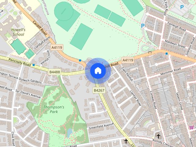 House for rent in Llandaff, Cardiff