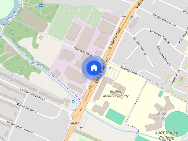 House for rent in Leicester, Rushey Mead