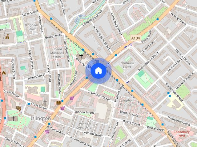 Apartment for rent in Islington, Canonbury