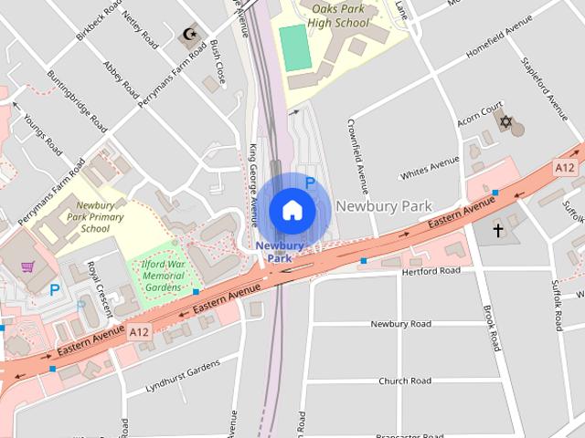 Apartment for rent in Newbury Park, Greater London