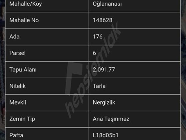 Menderes, İzmir içerisinde satılık Arsa