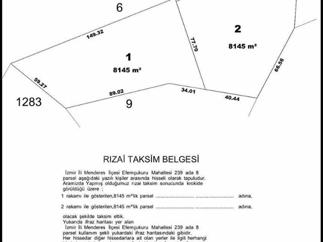 Çatalca Mahallesi, Menderes içerisinde satılık mülk
