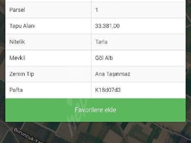 Menemen, İzmir içerisinde satılık Arsa