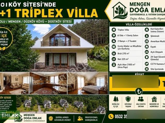Mengen, Bolu içerisinde satılık Villa