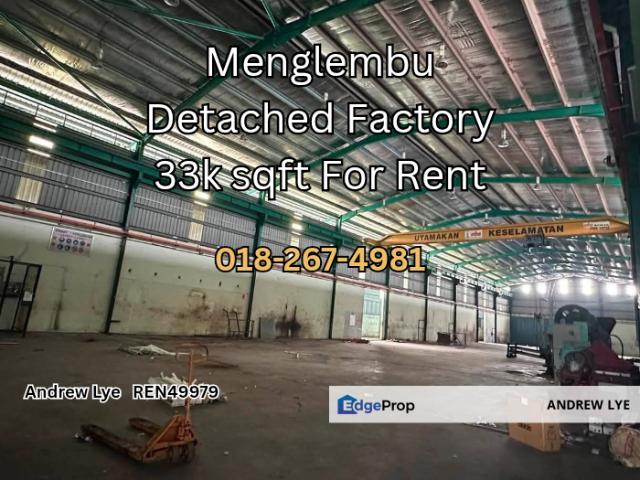 Warehouse for rent in Perak, Tanjong Ipoh