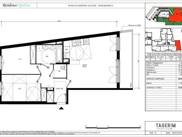 Appartement location à Évry, Mennecy