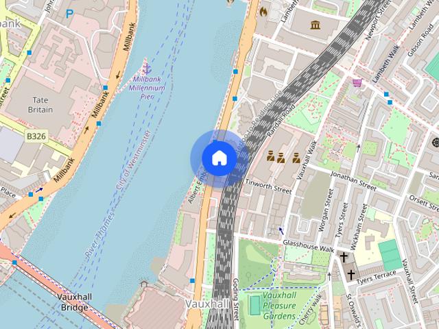 Apartment for rent in Vauxhall, Vauxhall