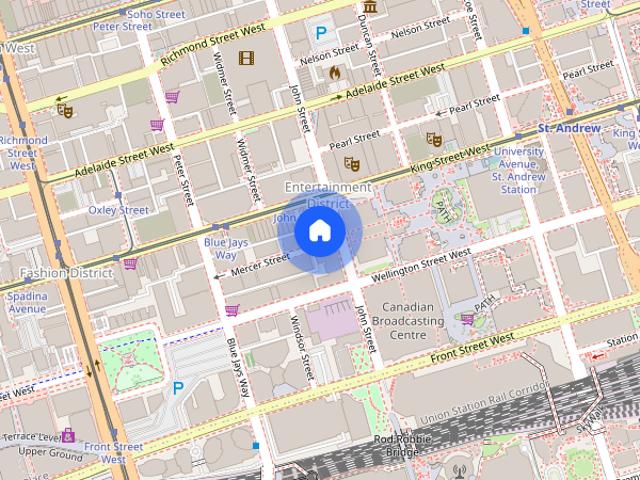 Room for rent in Spadina—Fort York, Toronto