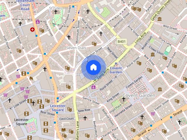 Apartment for rent in Covent Garden, Greater London
