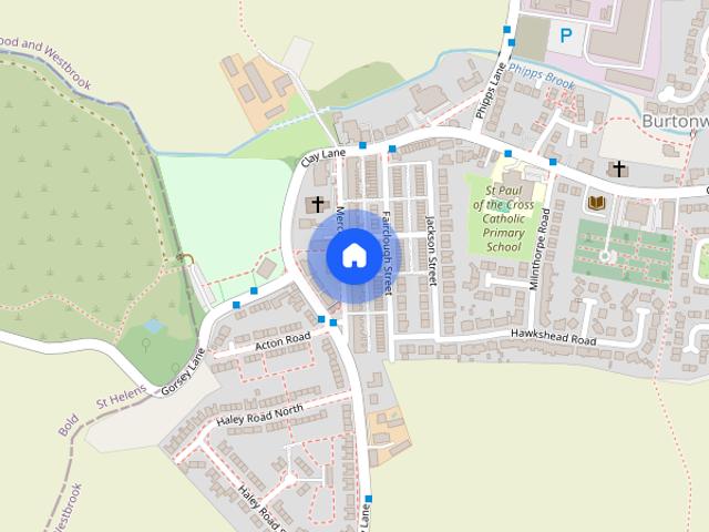 House for rent in Burtonwood and Westbrook, Warrington