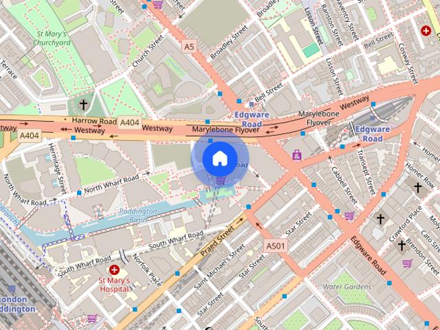 Apartment for rent in Paddington, Greater London