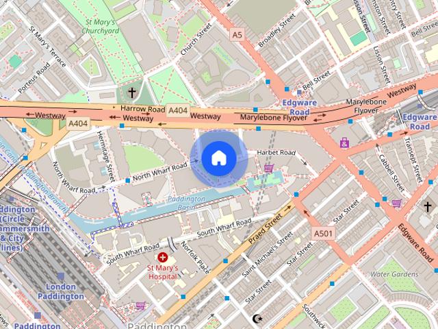 Apartment for rent in Paddington, Greater London