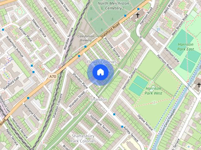 Apartment for rent in Shaftesbury Park Colonies, Merchiston
