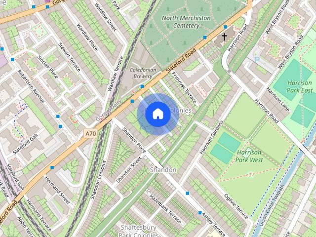 Apartment for rent in Shaftesbury Park Colonies, Merchiston