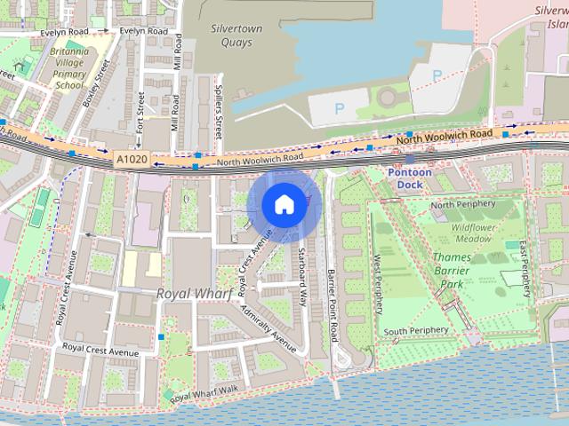 Apartment for rent in Silvertown, Greater London