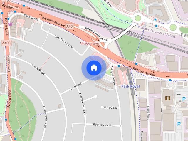 Apartment for rent in London Borough of Ealing, Park Royal