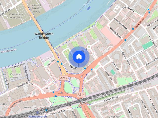 Apartment for rent in Battersea Reach, Greater London