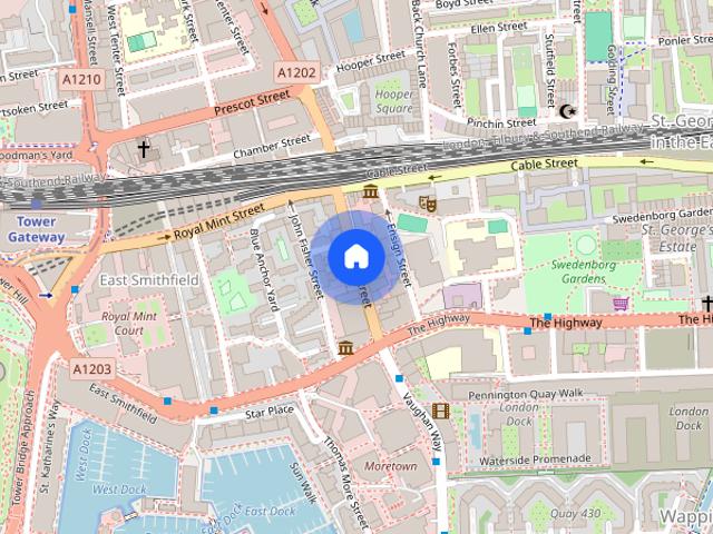 Apartment for rent in St. George in the East, Wapping