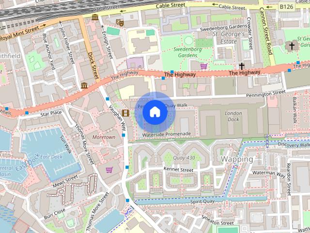 Apartment for rent in St. George in the East, Greater London