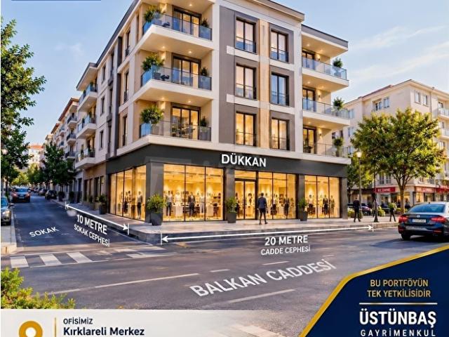 Akalar Mahallesi, Kırklareli Merkez içerisinde satılık Dükkan