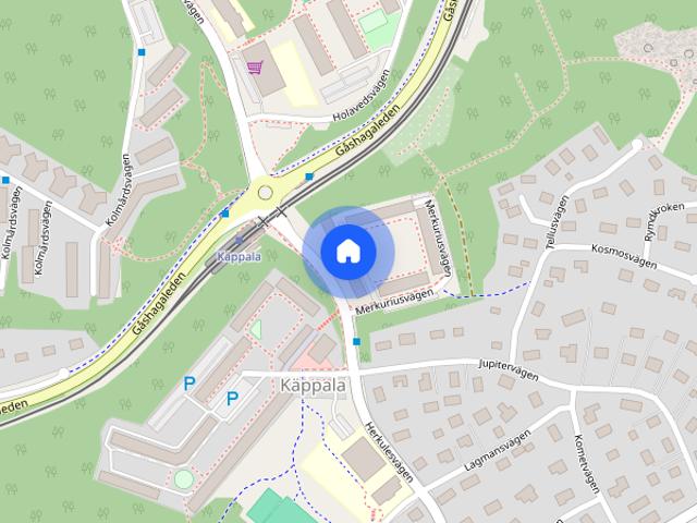 Lägenhet hyra i Käppala, Stockholms län