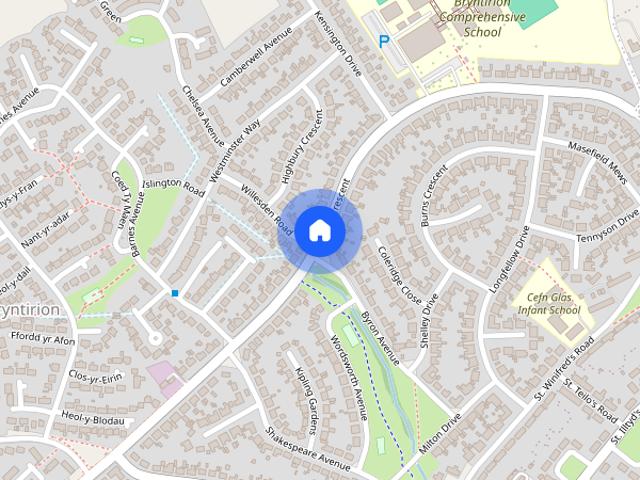 House for rent in Bryntirion, Wales