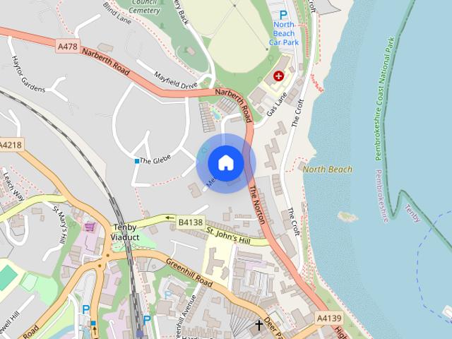 Apartment for rent in Tenby, Wales