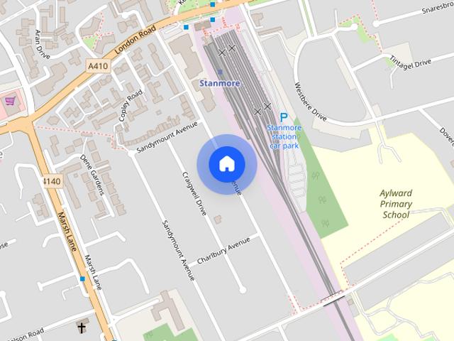 Apartment for rent in Little Stanmore, Greater London