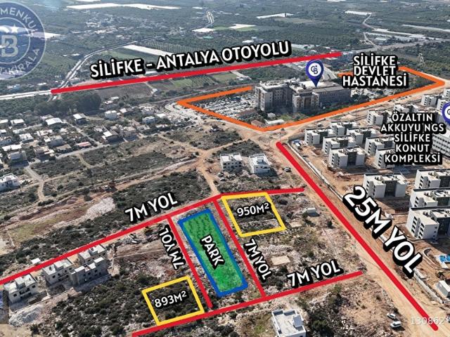 Silifke, Mersin içerisinde satılık Arsa