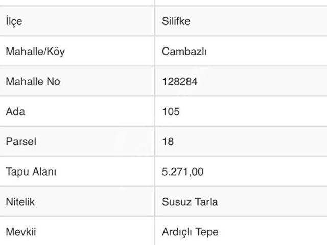 Silifke, Mersin içerisinde satılık mülk
