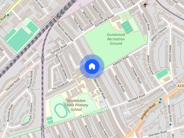 Apartment for rent in London Borough of Merton, Merton Park