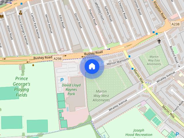 Apartment for rent in London Borough of Merton, Raynes Park