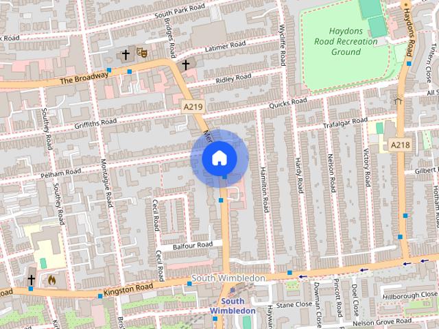 Apartment for rent in London Borough of Merton, South Wimbledon