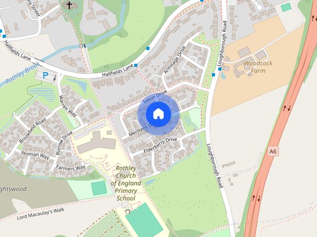 House for rent in Elmfield, Leicestershire