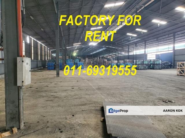 Warehouse for rent in Port Klang, Selangor