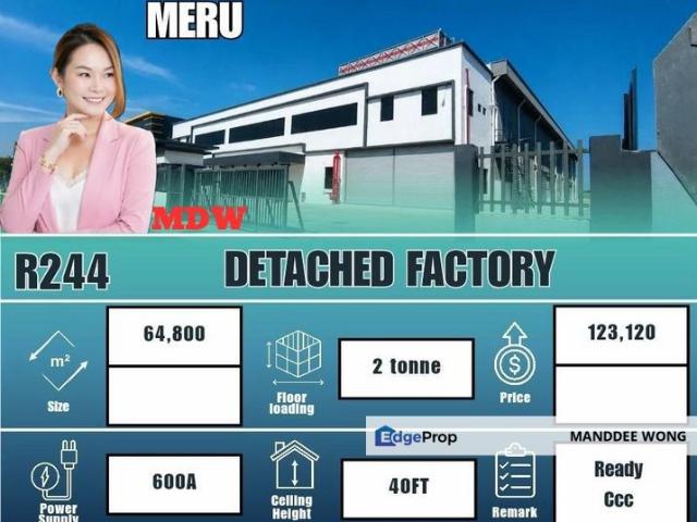 Warehouse for rent in Port Klang, Selangor