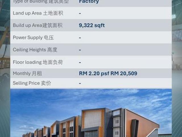 Warehouse for rent in Port Klang, Selangor