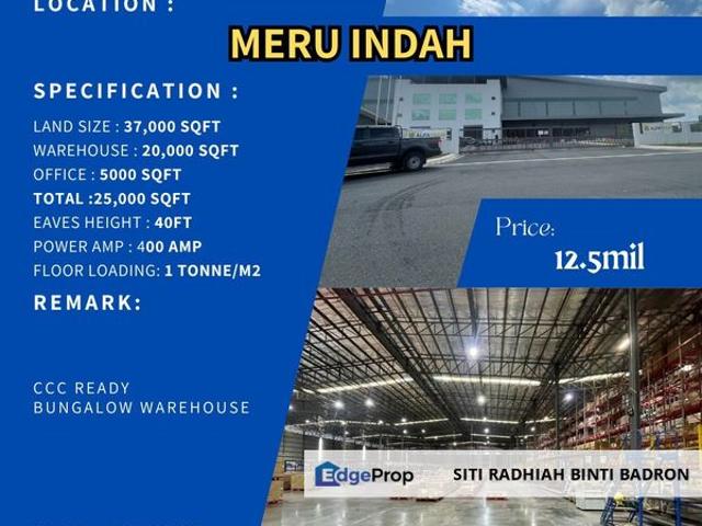 Warehouse for sale in Port Klang, Selangor