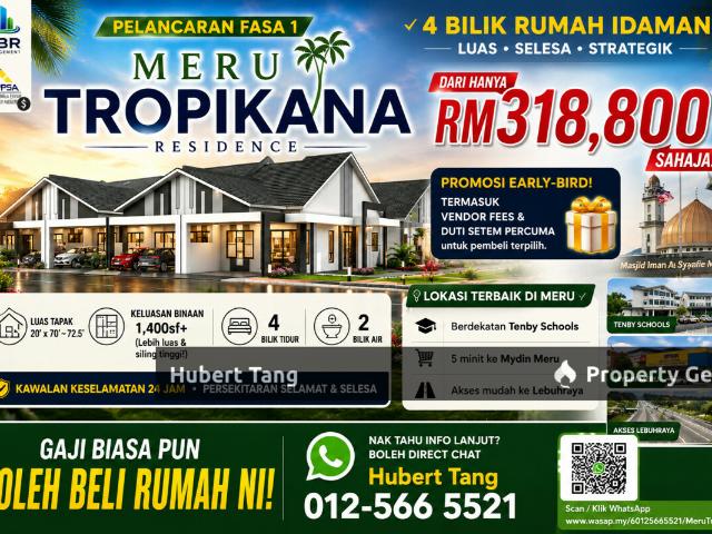 Terraced House for sale in Perak, Tanjong Ipoh