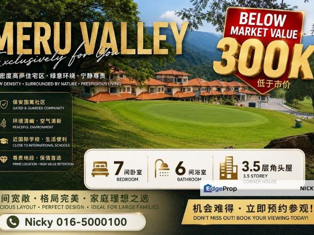 House for sale in Perak, Tanjong Ipoh