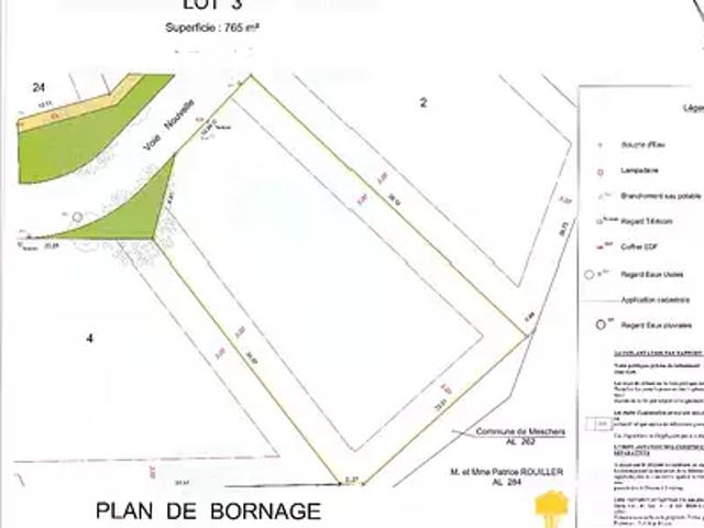 Terrain vente à Rochefort, Meschers-sur-gironde