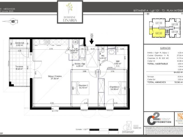 Appartement vente à Dax, Messanges