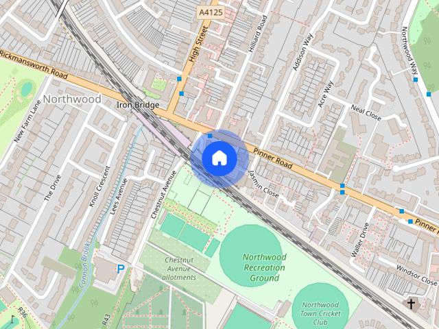 Apartment for rent in Northwood High Street, Greater London
