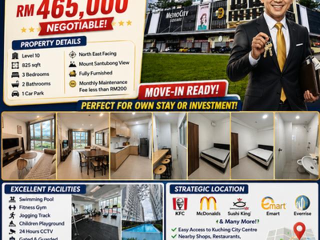 Condominium for sale in Kuching, Sarawak
