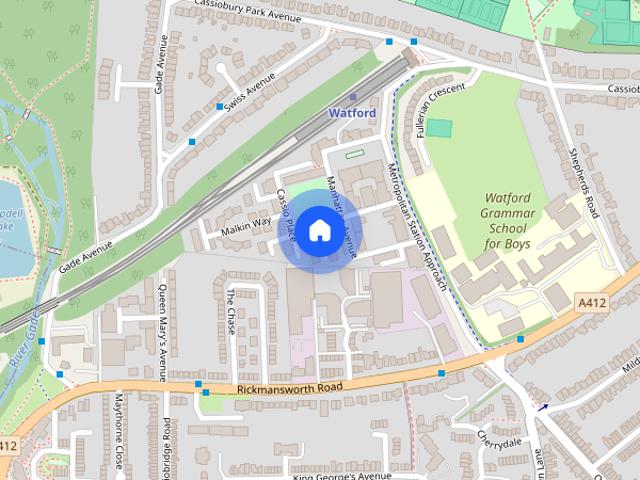 Apartment for rent in Holywell Estate, North Watford